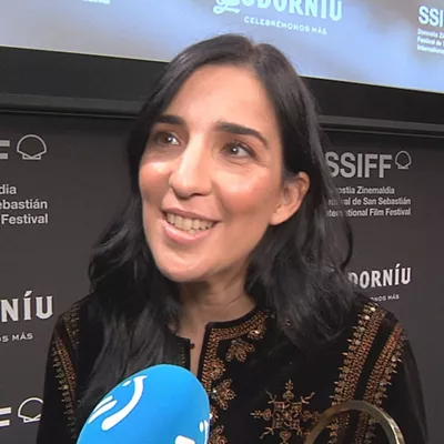 Entrevista a Alauda Ruiz de Azua después de conseguir la Concha de Oro del 73º Festival de Cine de San Sebastián.